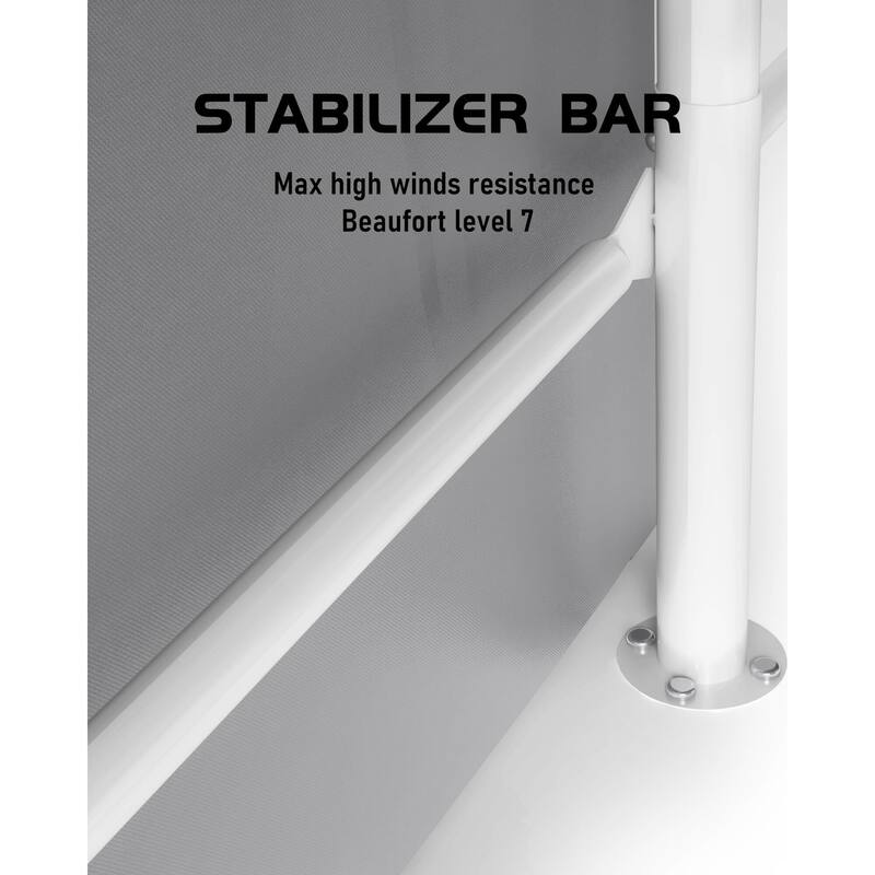 10'x20',13'x20',13'x25' Carport Windproof