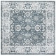 preview thumbnail 11 of 71, SAFAVIEH Isabella Hazbie Traditional Floral Oriental Area Rug 5'3" Square - Grey/Cream