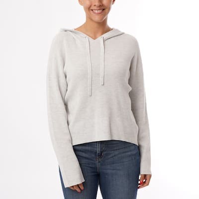 Cyrus Waffle Knit Hoodie Sweater