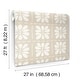 preview thumbnail 6 of 5, York Wallcoverings Mimosa Fleur Nude Wallpaper