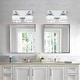 preview thumbnail 16 of 93, 2/3/4/5 Light Bathroom Vanity Light Wall Sconce with Crystal Shade