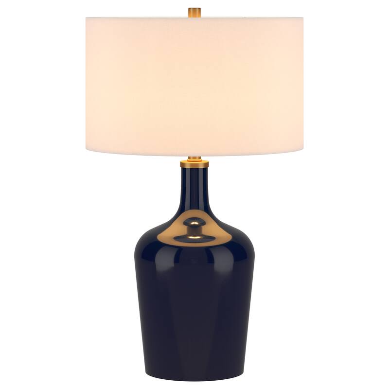 Sebago 25" Tall Table Lamp with Fabric Shade - 15" Wide