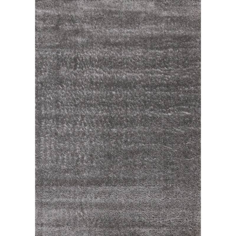 Taylor Collection - Plush Grey Shag Area Rug