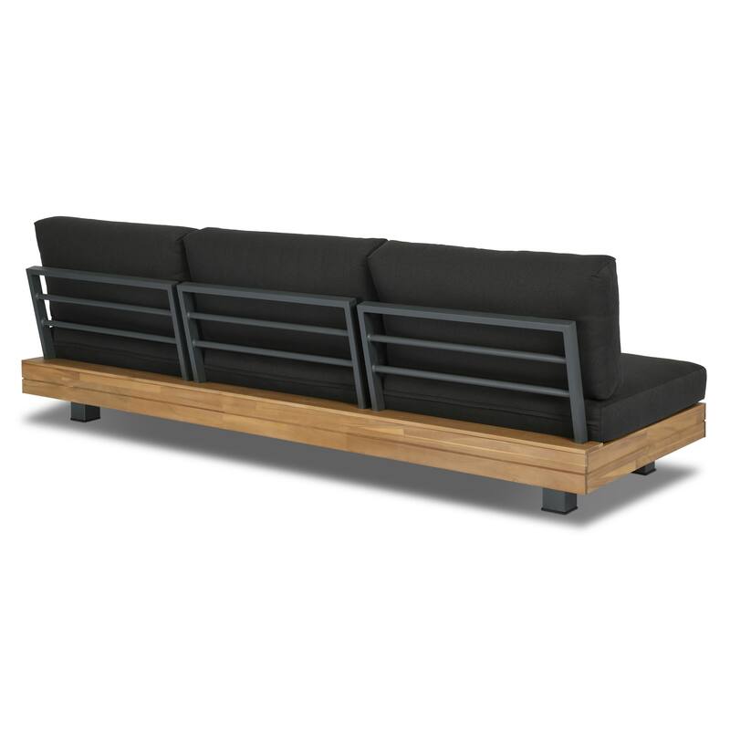 Poly & Bark Celenza 91" 3-Seat Outdoor/Patio Sofa Bench