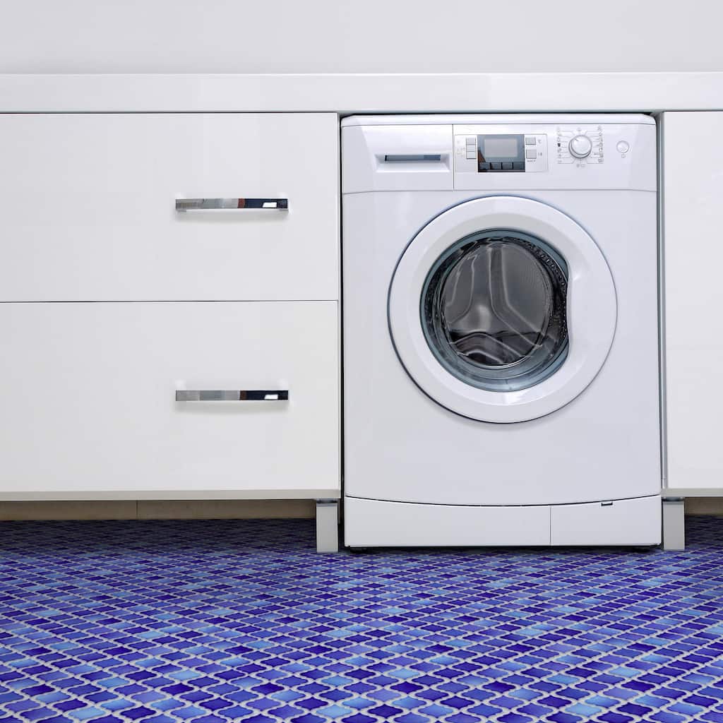 Merola Tile Hudson Tangier Niagara 12-3/8" x 12-3/8" Porcelain Mosaic Floor and Wall Tile