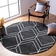 preview thumbnail 144 of 154, SAFAVIEH Adirondack Benilda Modern Geometric Rug 6' Round - Brown/Ivory