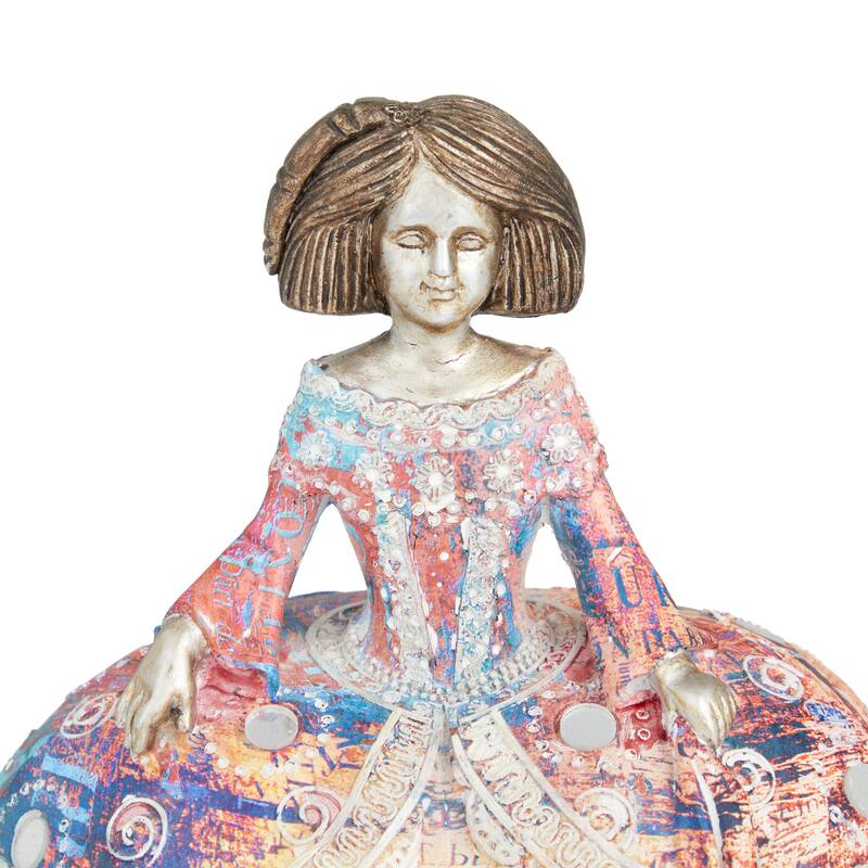 Multi Polystone Tuscan Sculptures (Set of 2)