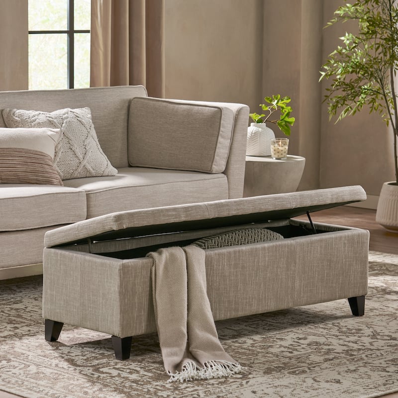 Storage Bench for Living Room, Entryway Benches with Hidden Storage, Mudroom Bench with Soft-Close Hinged Lid