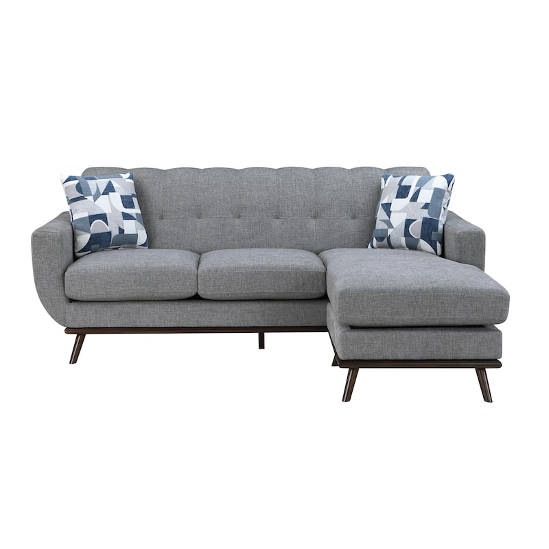 Tarsilla Chenille Reversible Sofa Chaise
