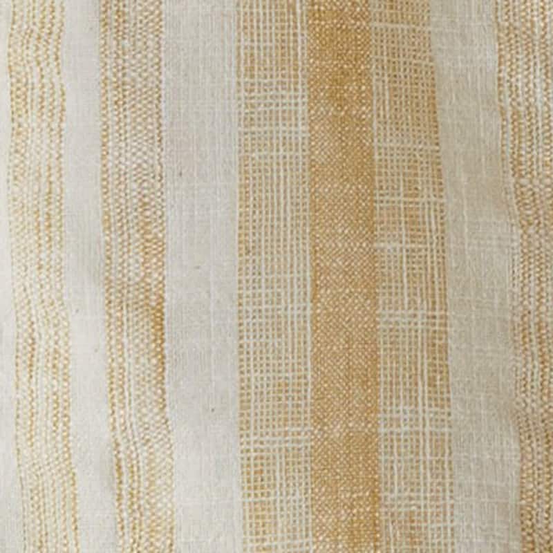 Serene Stripe Honey Yellow Cotton Kitchen Dishtowel 26L x 18W in.
