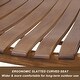 preview thumbnail 28 of 38, VEIKOUS Wood 3-piece Outdoor Rocking Chair and Folding Table Set