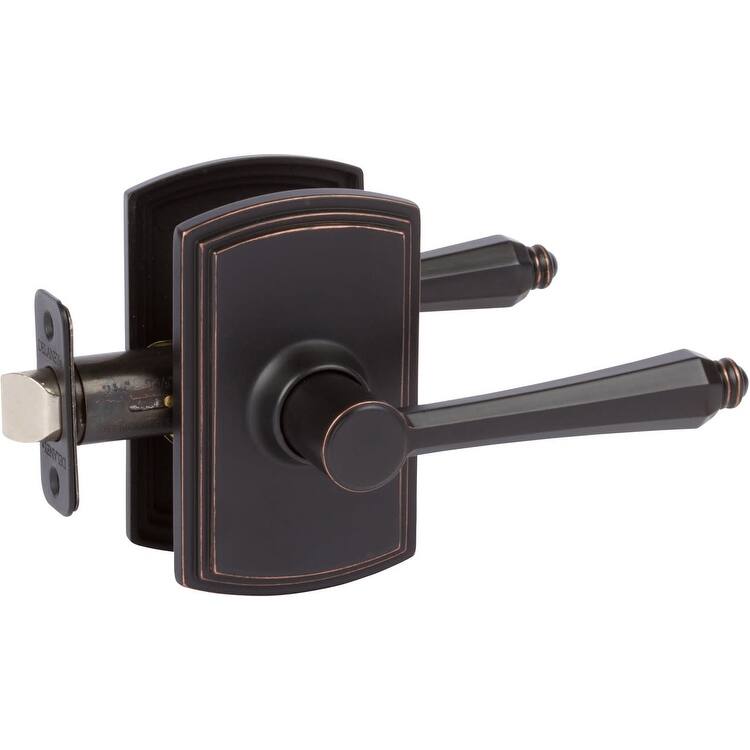 Delaney Italian Collection Florini Series Passage Door Lever Set