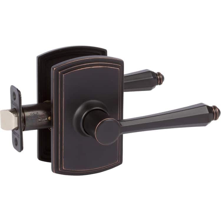 Delaney Italian Collection Florini Series Passage Door Lever Set