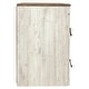 preview thumbnail 12 of 11, Signature Design by Ashley Willowton Woodgrain 60-inch TV Stand