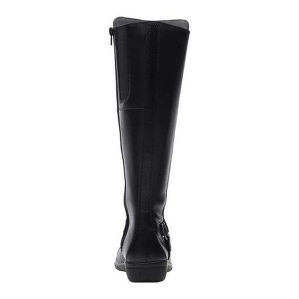 clarks riding boots wide calf