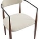 preview thumbnail 106 of 107, Modern Industrial Elmore Upholstered Dining Chairs (Set of 2) with Iron Frame by Christopher Knight Home