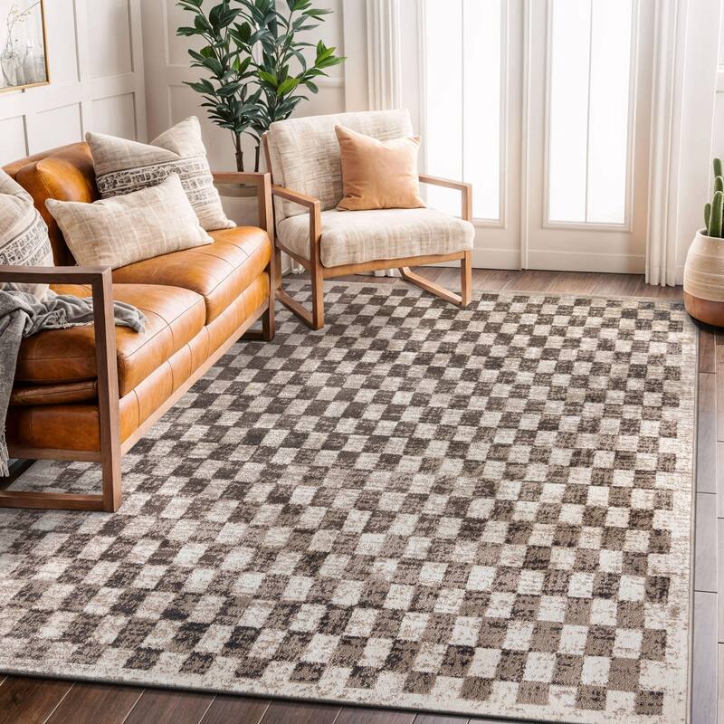 Contemporary Lines Area Rug - 5' x 7'