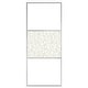 preview thumbnail 43 of 71, vidaXL Walk-in Shower Wall multi size Half Frosted ESG Glass Black