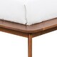 preview thumbnail 10 of 15, Furniture of America Beau Midcentury 2-Piece Kids Boucle Wingback Low Profile Bed and Nightstand Set