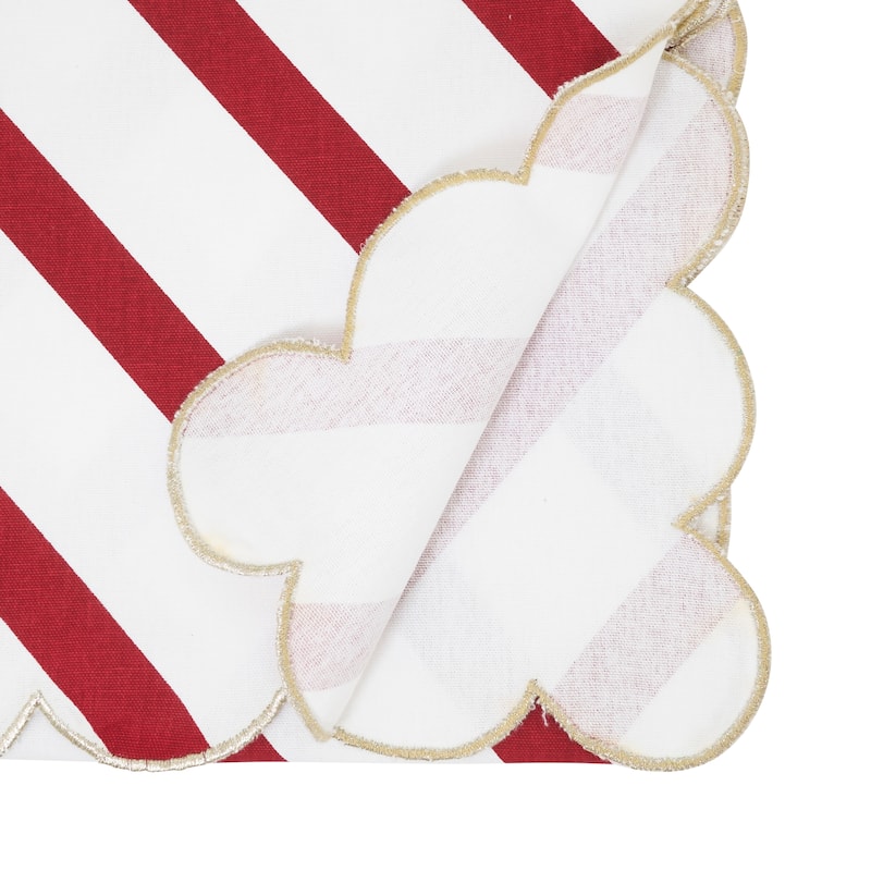 Scalloped Table Runner - 16"x72"