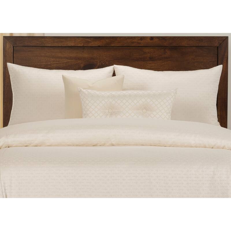 Adam Luxury Jacquard Duvet Cover and Insert Set Bed Bath & Beyond