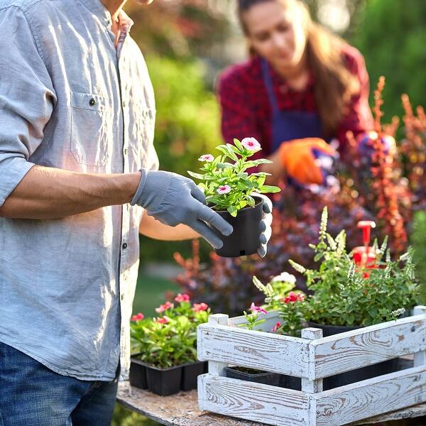 Pro Cal 5 Gallon Premium Nursery Black Plastic Planter Garden Grow Pots, 5  Pack - 1 - Bed Bath & Beyond - 35462782