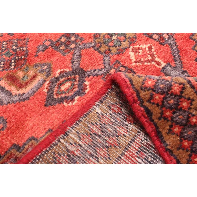 ECARPETGALLERY Hand-knotted Andelz Red Wool Rug - 3'1 x 6'7