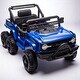 preview thumbnail 14 of 36, 12V Kids Electric Ride-On Car with truck car Remote Control, 4 Motors, Bluetooth, LED& Power Display - Battery Powered Vehicle