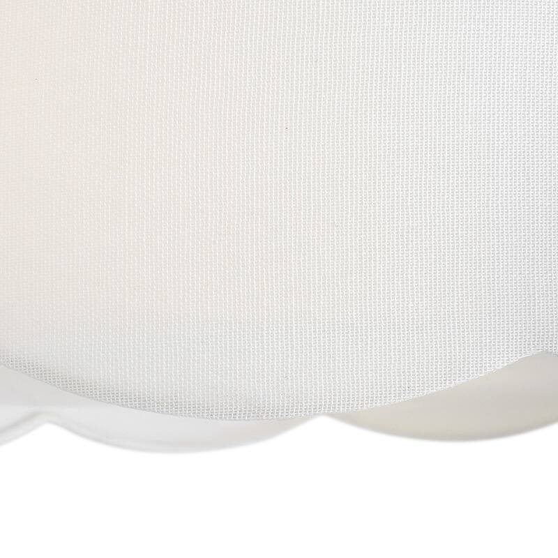 Lark 84381 Bliss 2 Light 14" Wide Semi-Flush Drum Ceiling Fixture with