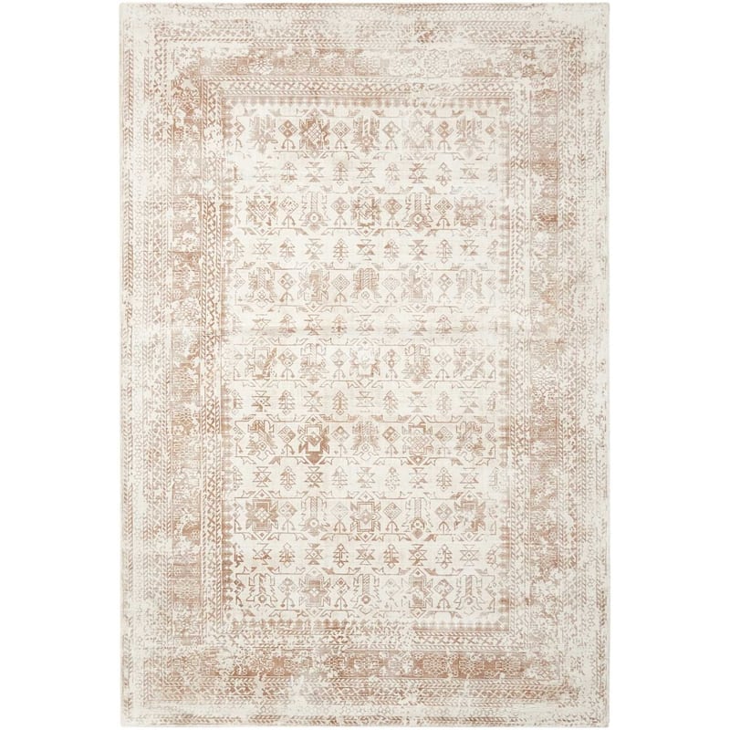 Desert Skies Botanical Persian Vintage Area Rug