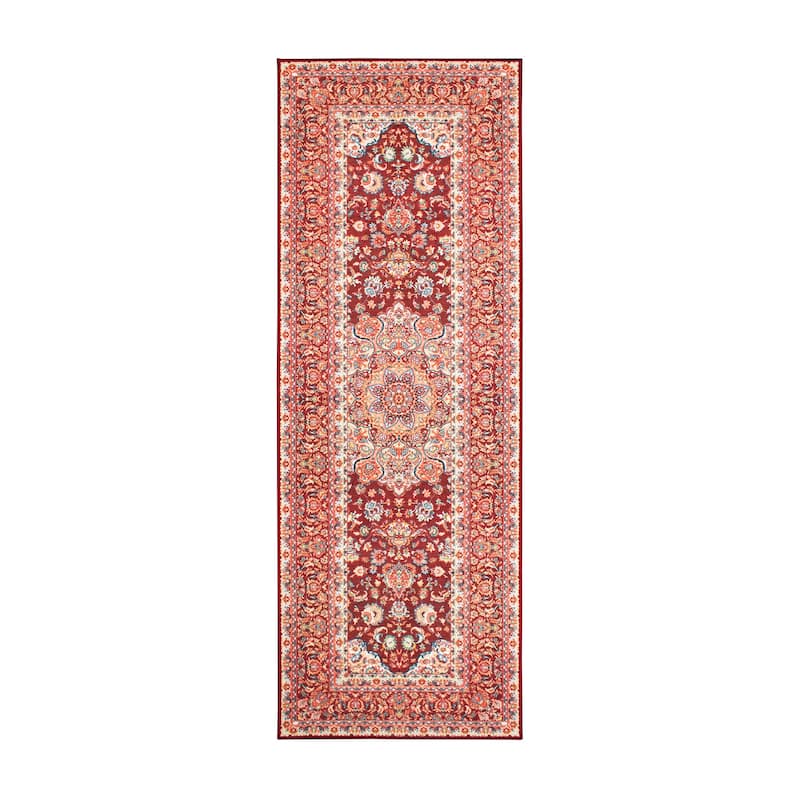 My Magic Carpet Machine Washable Rug Kenya Ruby