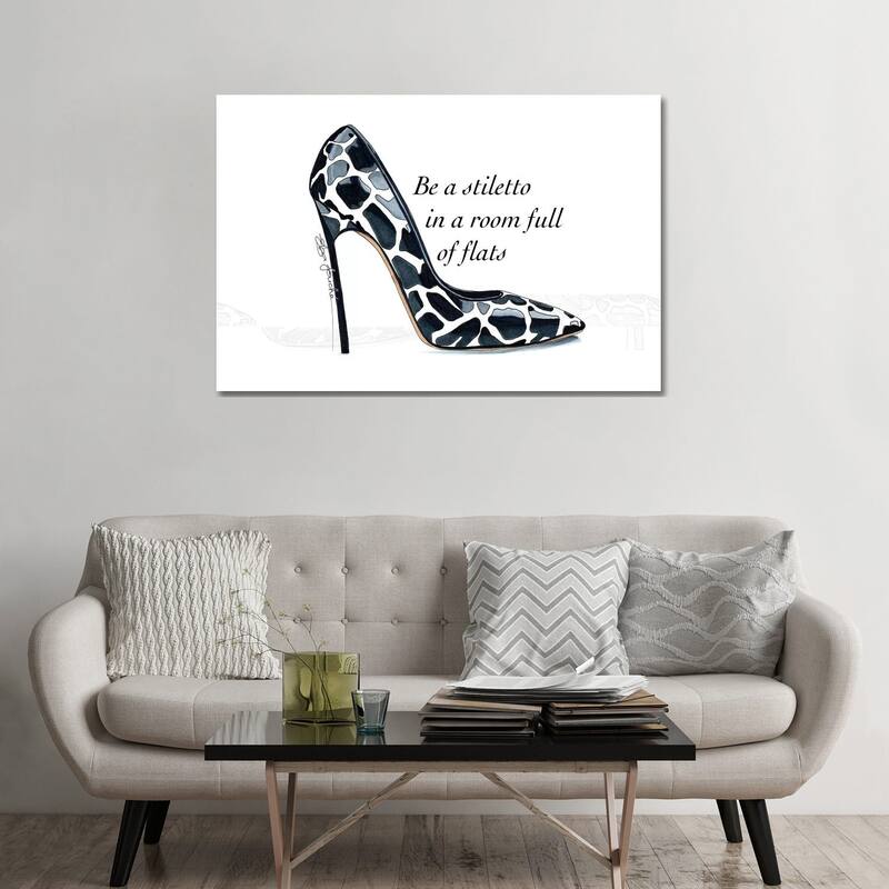 iCanvas "Be a Stiletto" by Elza Fouche Canvas Print - 32x48x1.5