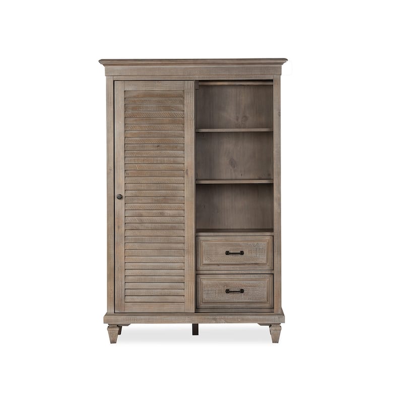 Magnussen Home Lancaster Dovetail Grey Gentleman'S Chest