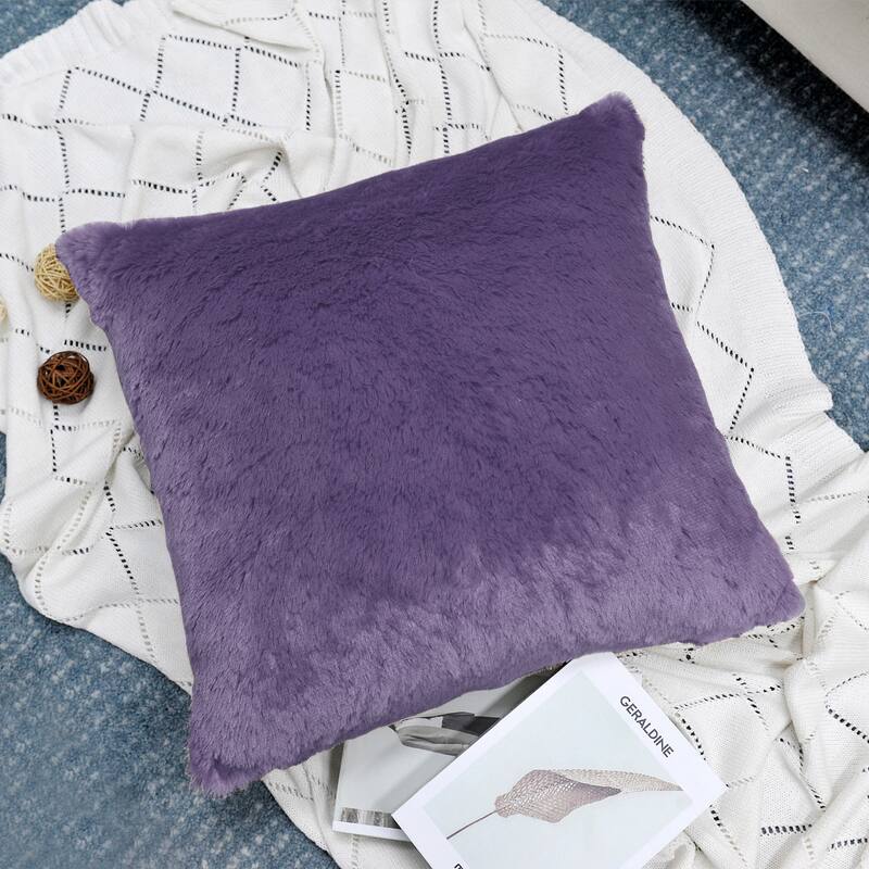Fauxfur Pillow Shell Set 20'X20"