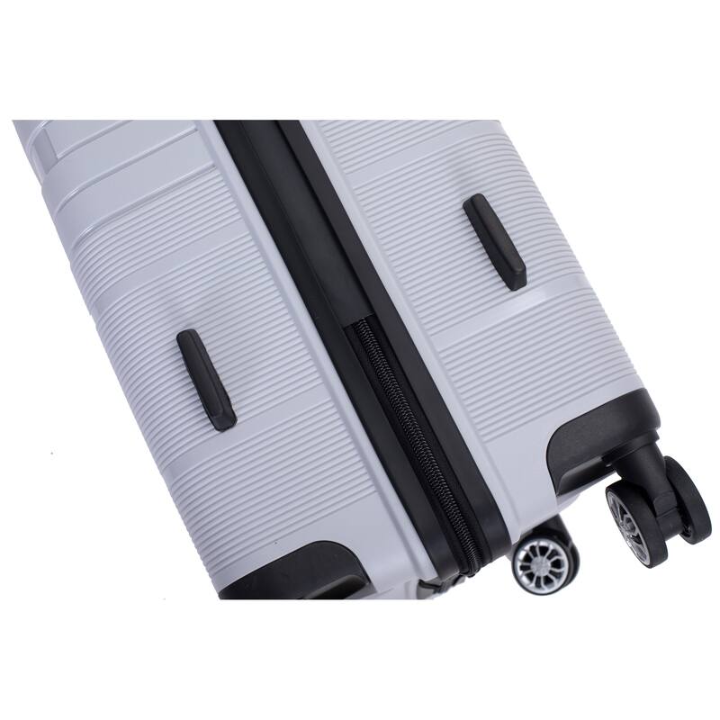 Hardshell 3 Piece PP Luggage Sets, Lightweight Durable Luggage Set with TSA Lock