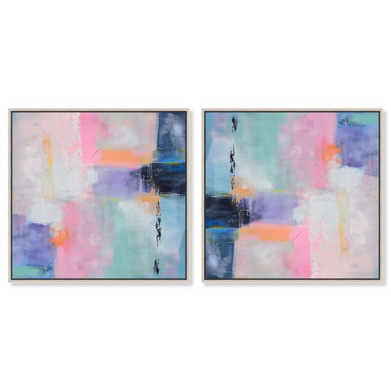 Martini Magazine Stack Canvas by Art Remedy - 36" x 54" - White