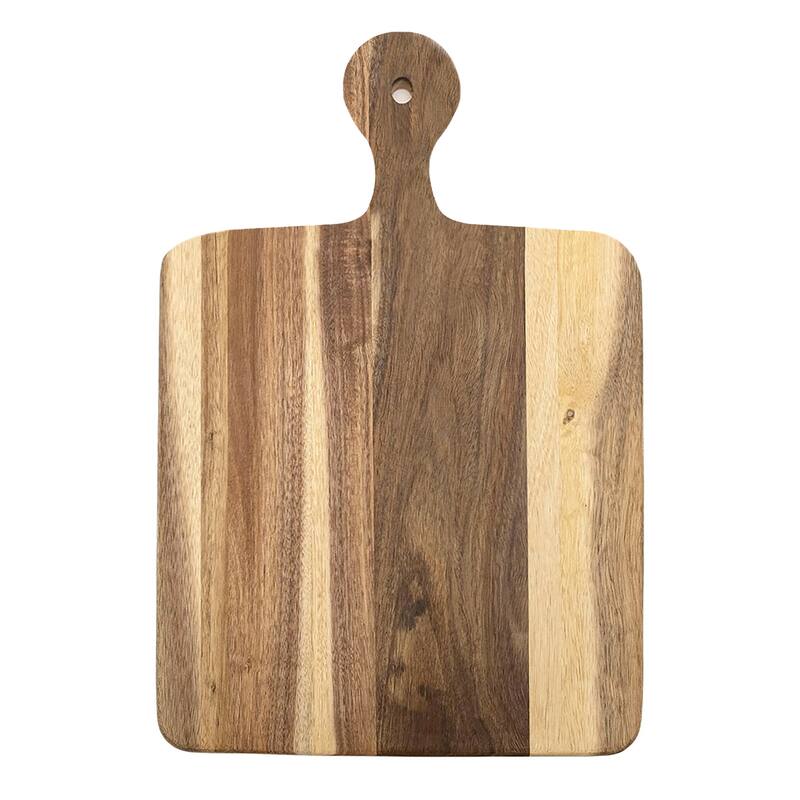 16"x10" Heavy Duty Kitchen Chopping Butcher Block Organic Acai Wood Cutting Board - 16" x 10" - 16" x 10"