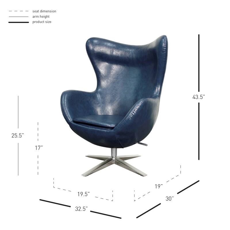 NPD Furniture Max Swivel Rocker Chair