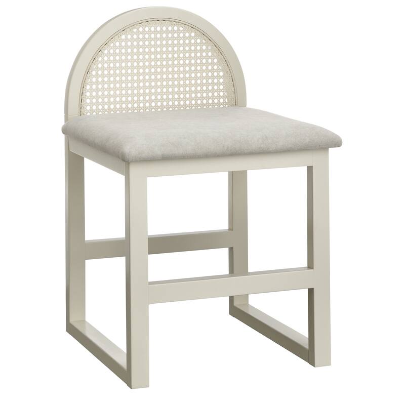 Lifestorey Bayview Rattan Vanity Set