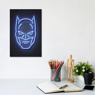 iCanvasNeon Luminosity Series : BatmanCanvas