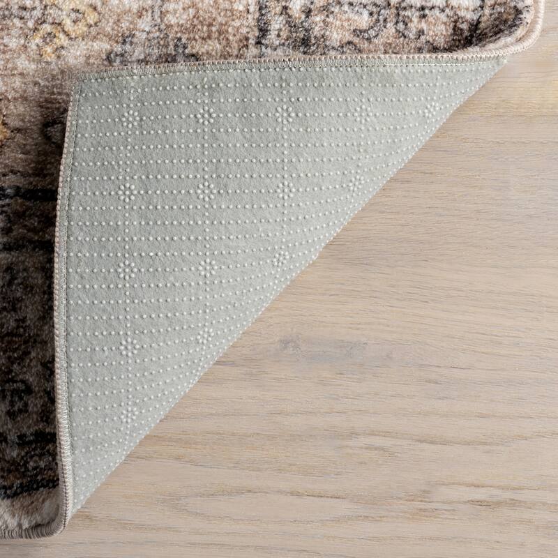 Nuloom Talita Medallion Machine Washable Area Rug