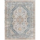 preview thumbnail 2 of 7, Livabliss Lillian Triple Medallion Machine Washable Area Rug