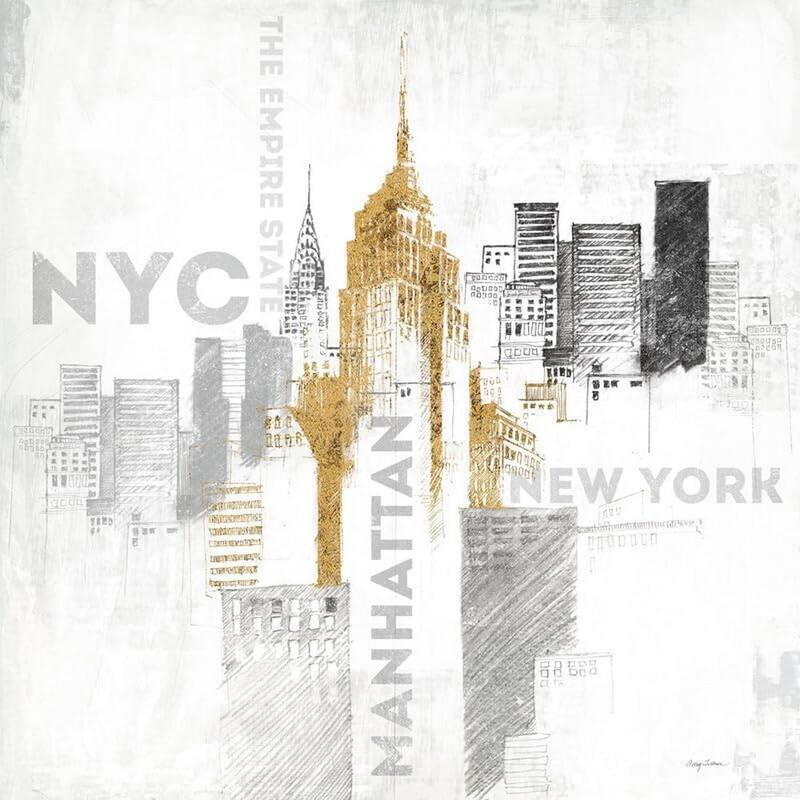Empire State Building Art Poster - Print On Demand