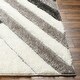 preview thumbnail 3 of 4, Livabliss Bologna Striped Geometric Plush Area Rug