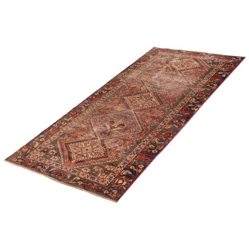 ECARPETGALLERY Hand-knotted Konya Anatolian Red Wool Rug - 4'6 x 9'2