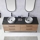 preview thumbnail 22 of 78, Trento Bath Vanity with Sintered Stone Top with Concrete Sink (C)