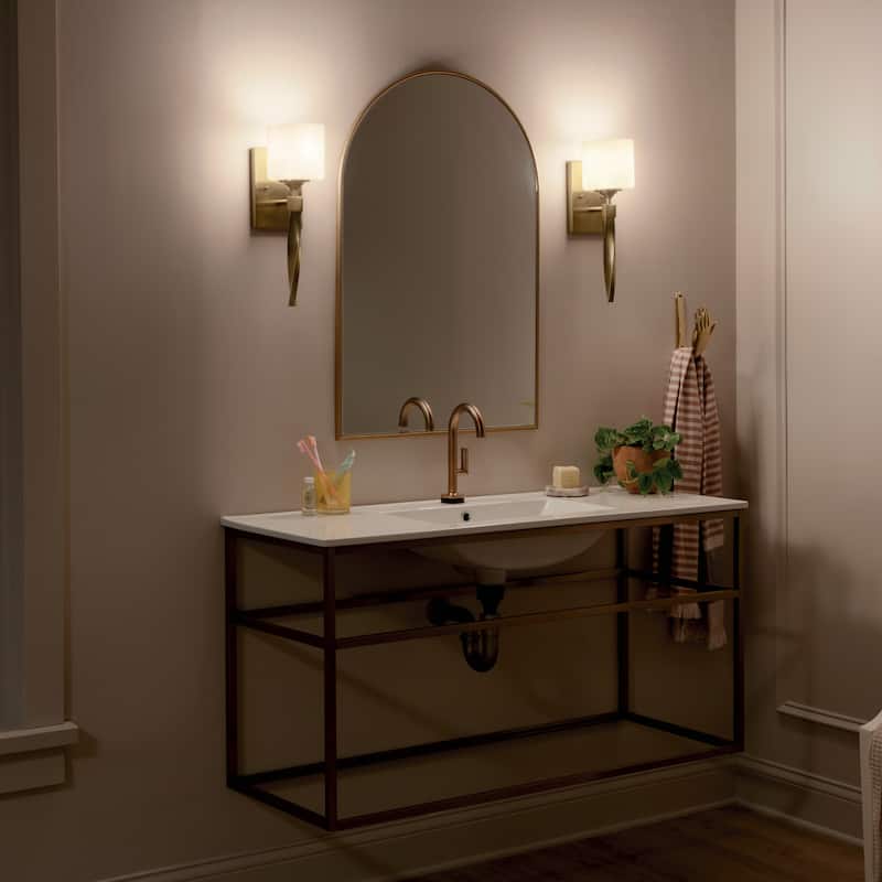 Kichler Lighting Marette 1-Light Champagne Bronze Wall Sconce