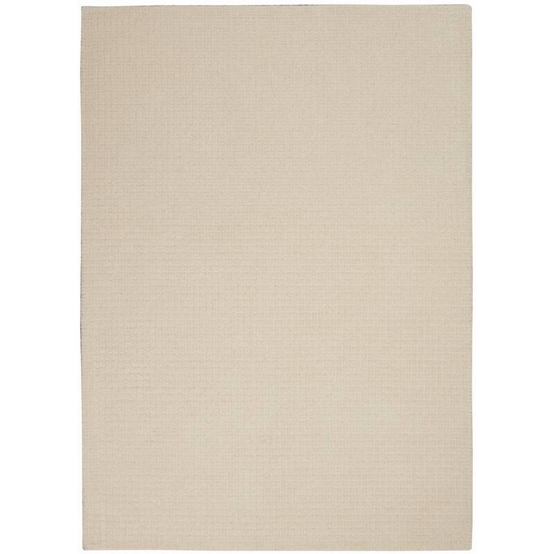 Calvin Klein Las Vegas Textured Area Rug - 4' x 6' - Ivory - Rectangle