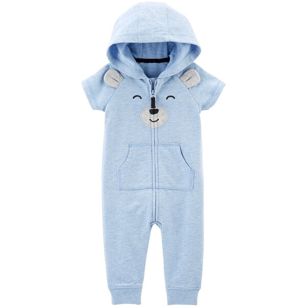 baby boy hooded jumpsuit