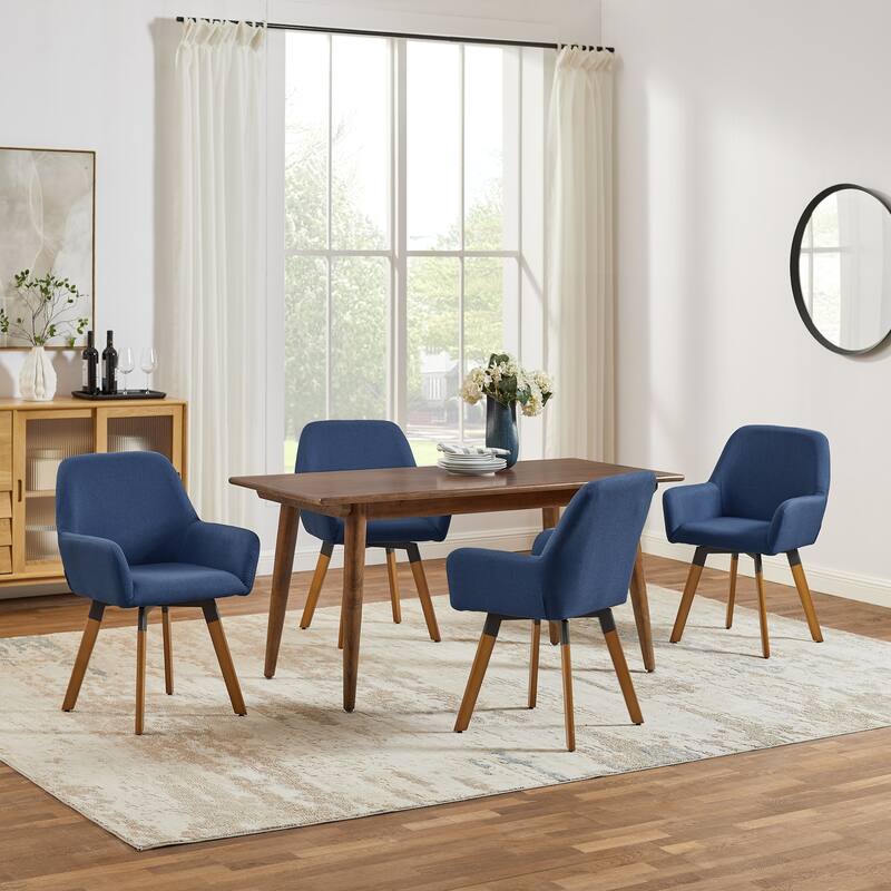 Art Leon Swivel Accent Dining Chairs (Set of 2)